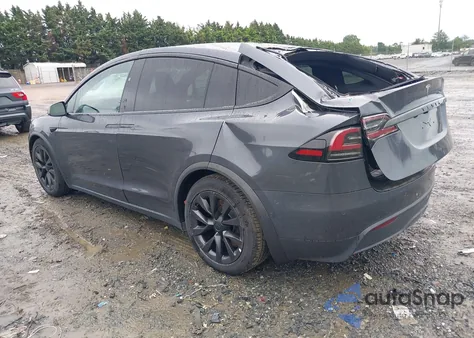 2022 Tesla Model X Dual Motor All-Wheel Drive/Plaid Tri Motor All-Wheel Drive z USA, uszkodzony, nr VIN 7SAXCDE51NF337869